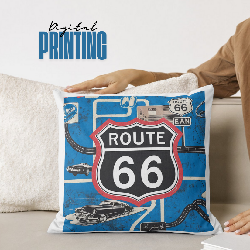 Route 66 Retro Artwork – Instant Download Alp Online Store