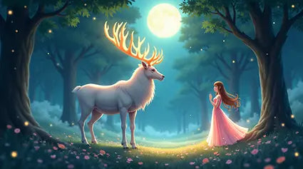 Nature Pictures Deer Mystic Princess Alp Online Store