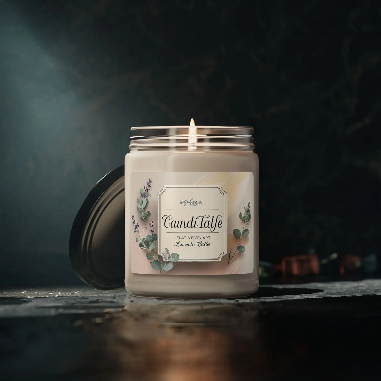 🕯️ Scented Soy Candle – 9oz Printify