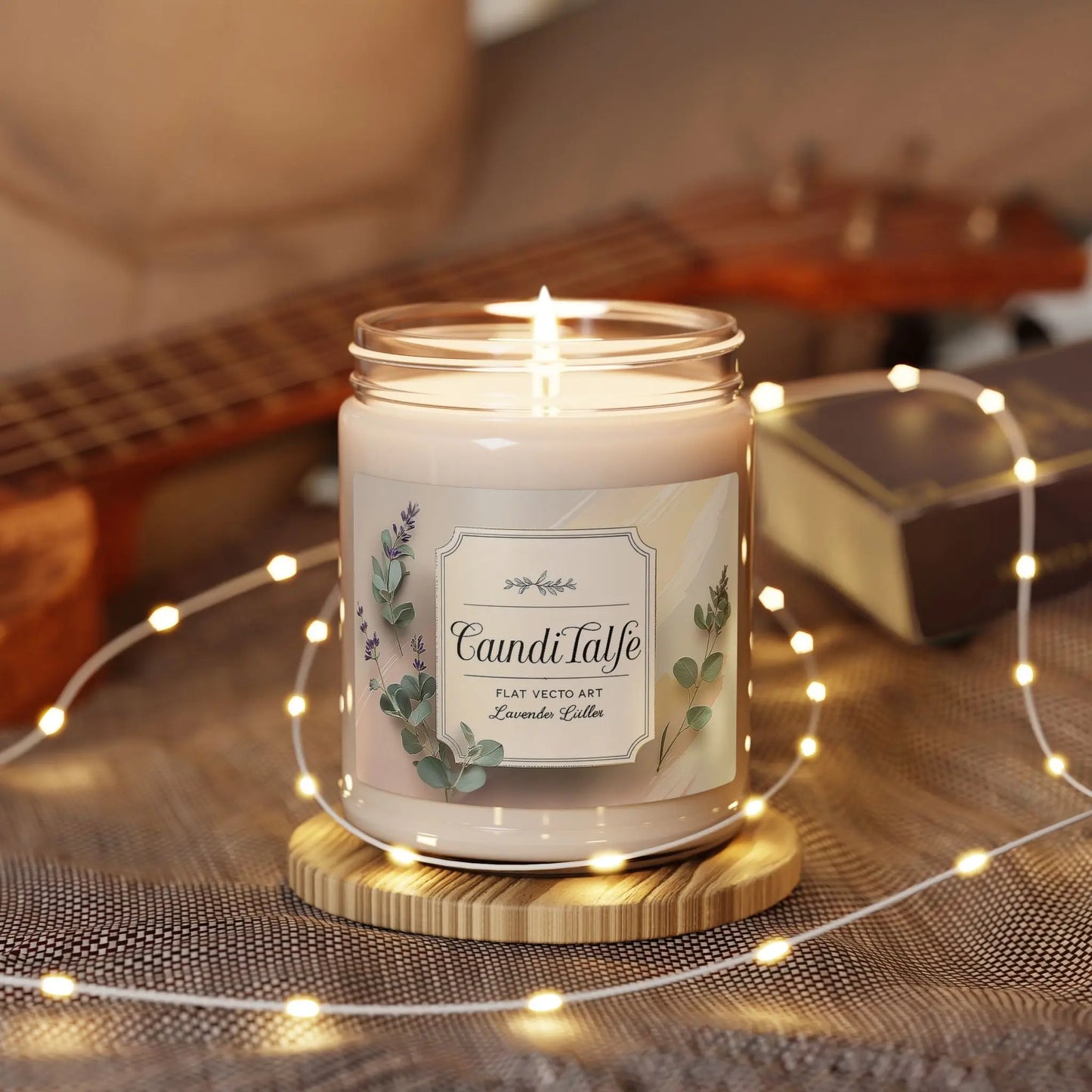 🕯️ Scented Soy Candle – 9oz Printify